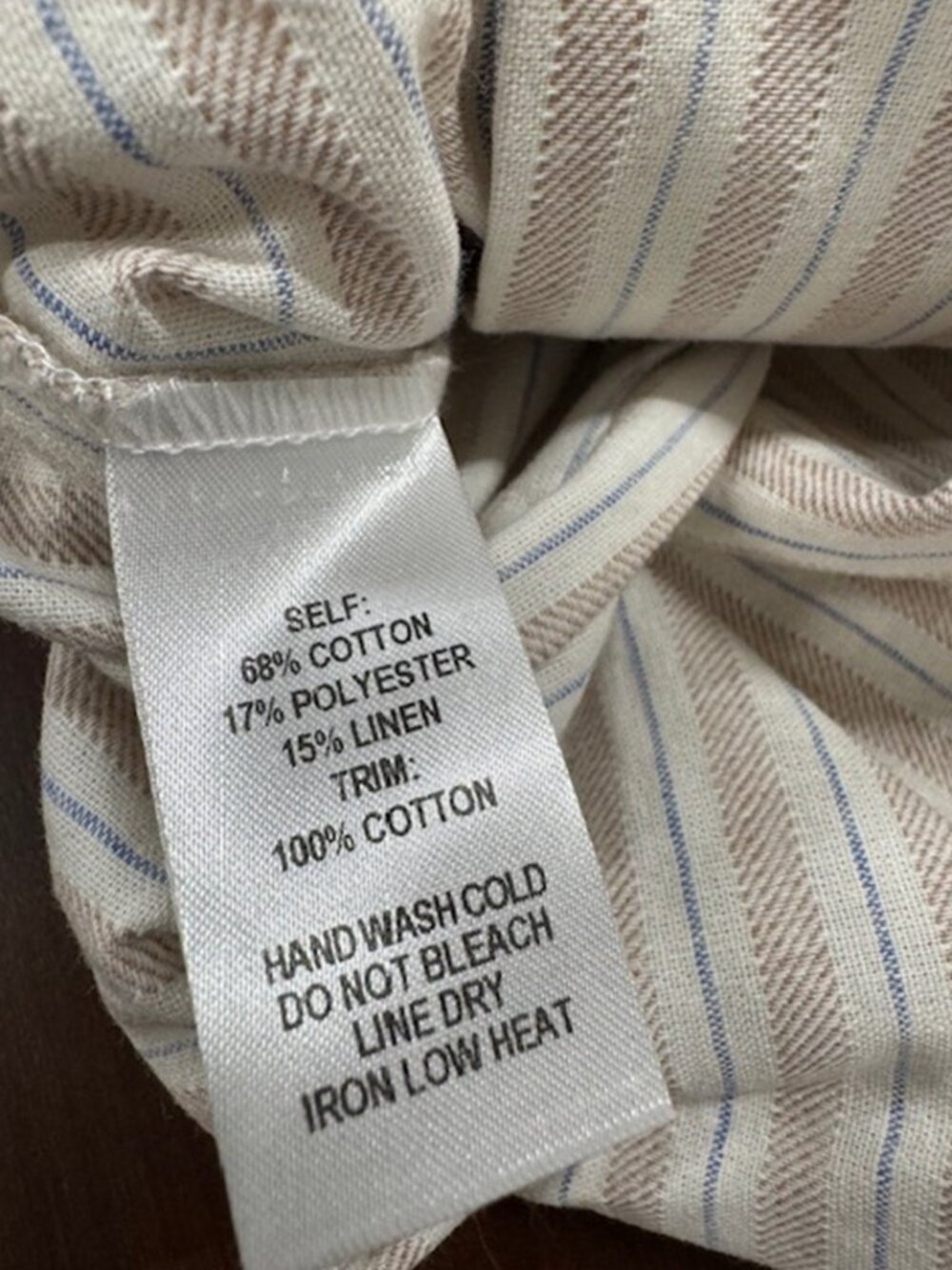 Lulus Beauty at the Beach Tan Striped Tiered Tassel Maxi Dress NWT - Picture 10 of 11